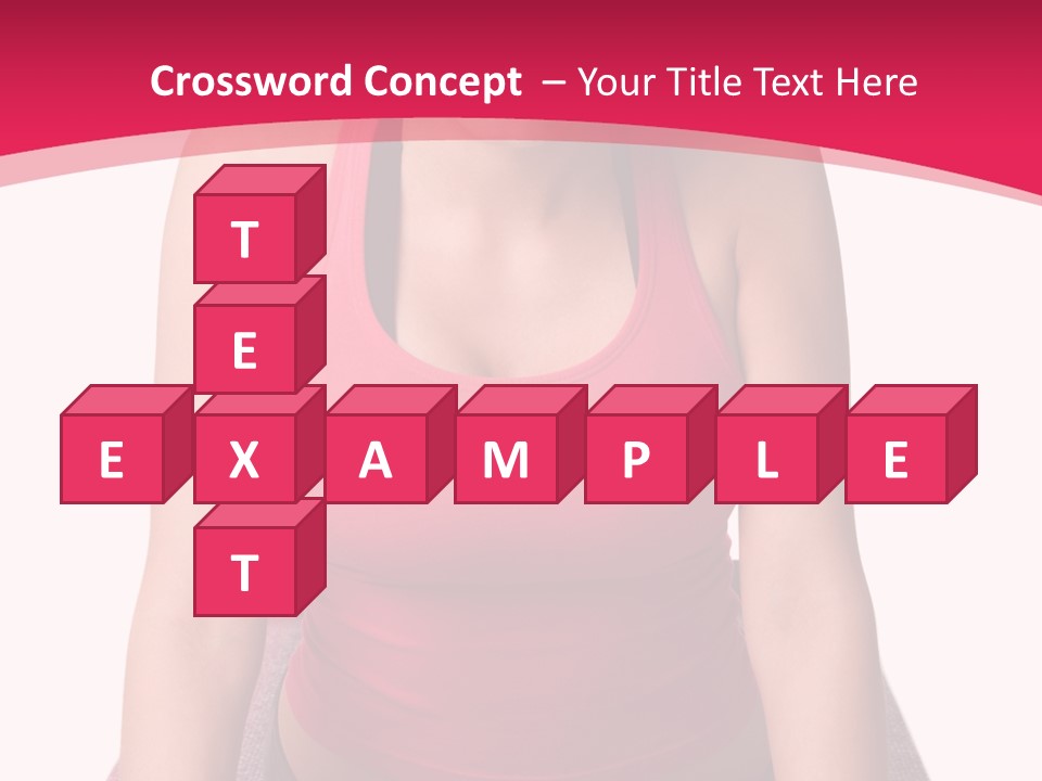 Fitness Woman PowerPoint Template