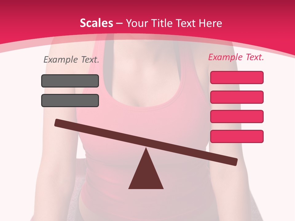 Fitness Woman PowerPoint Template