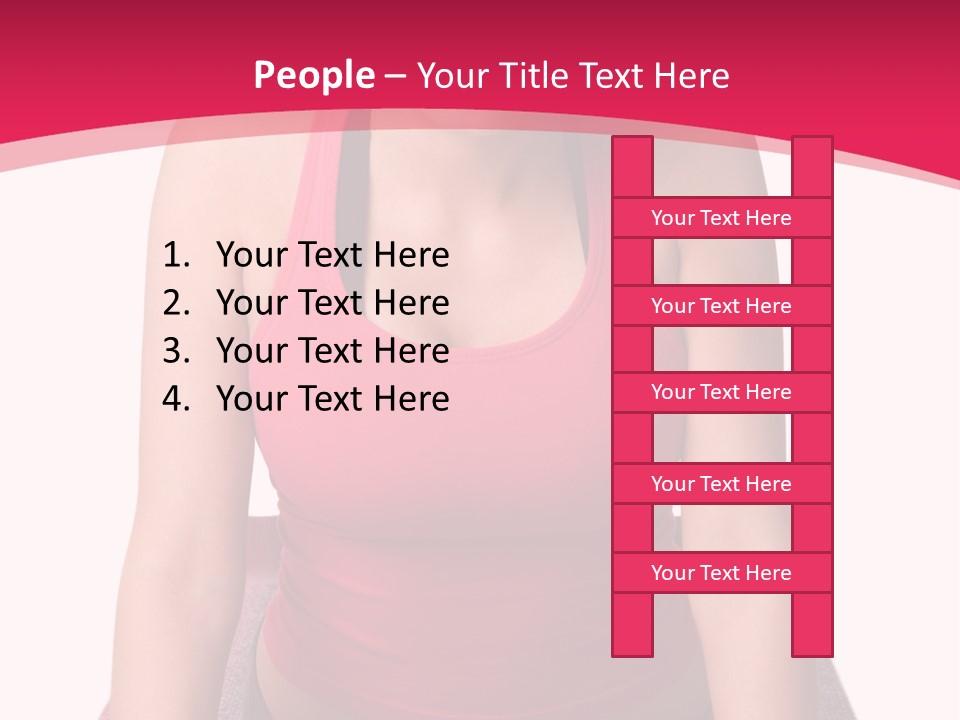 Fitness Woman PowerPoint Template