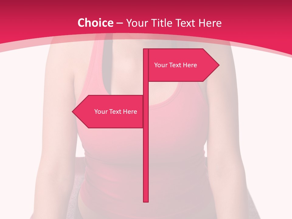 Fitness Woman PowerPoint Template