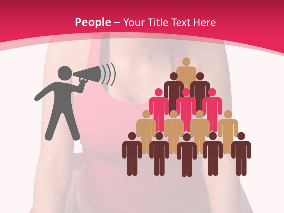 Fitness Woman PowerPoint Template