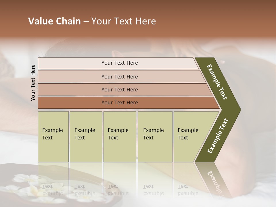 A Man Laying On A Bed With His Hand On His Face PowerPoint Template