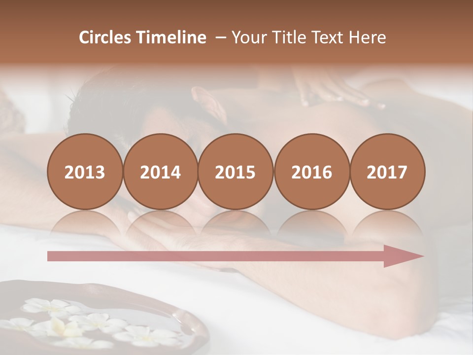 A Man Laying On A Bed With His Hand On His Face PowerPoint Template