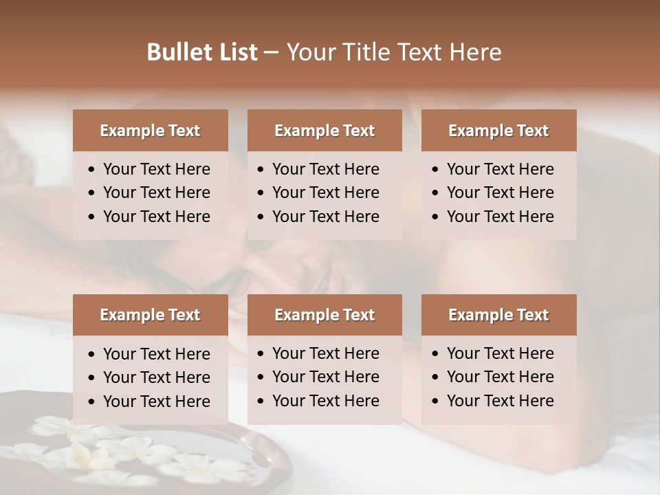 A Man Laying On A Bed With His Hand On His Face PowerPoint Template
