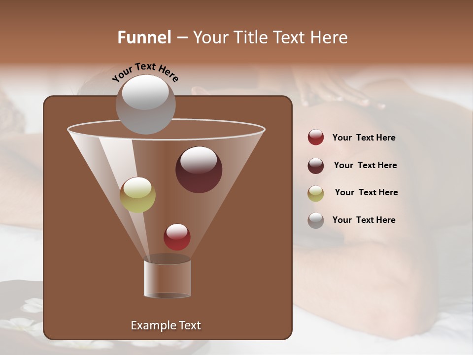 A Man Laying On A Bed With His Hand On His Face PowerPoint Template