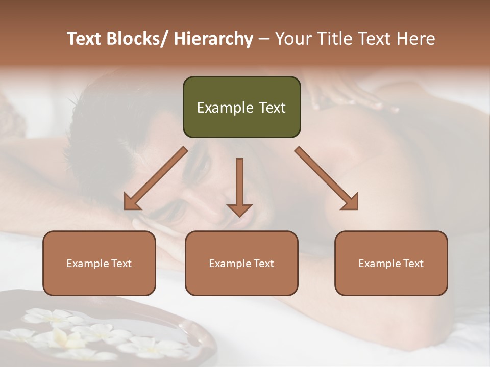 A Man Laying On A Bed With His Hand On His Face PowerPoint Template