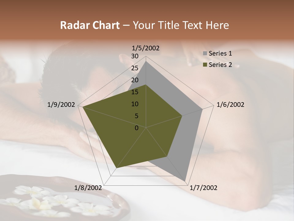 A Man Laying On A Bed With His Hand On His Face PowerPoint Template