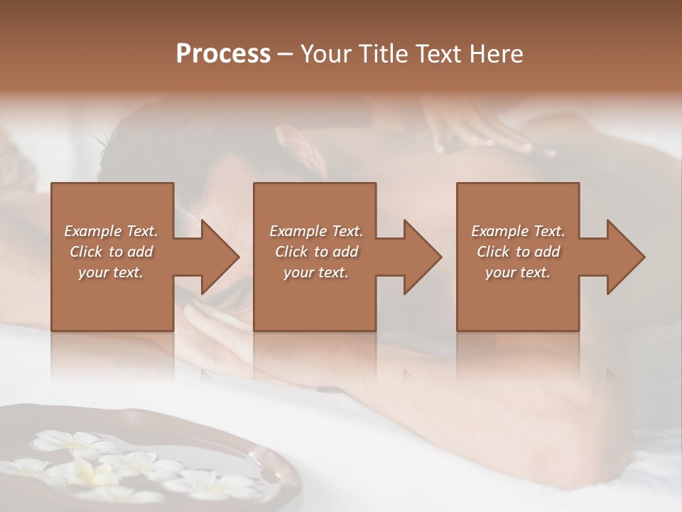 A Man Laying On A Bed With His Hand On His Face PowerPoint Template