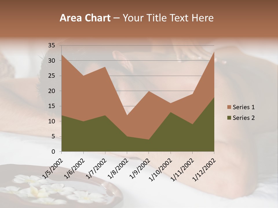 A Man Laying On A Bed With His Hand On His Face PowerPoint Template