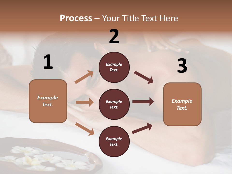A Man Laying On A Bed With His Hand On His Face PowerPoint Template