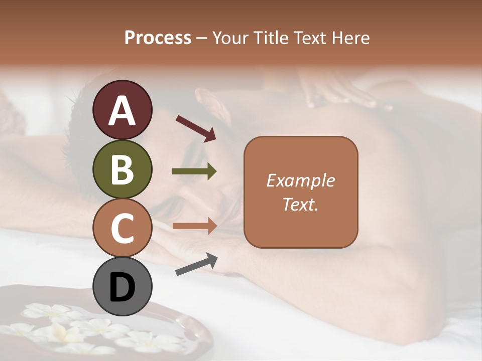 A Man Laying On A Bed With His Hand On His Face PowerPoint Template