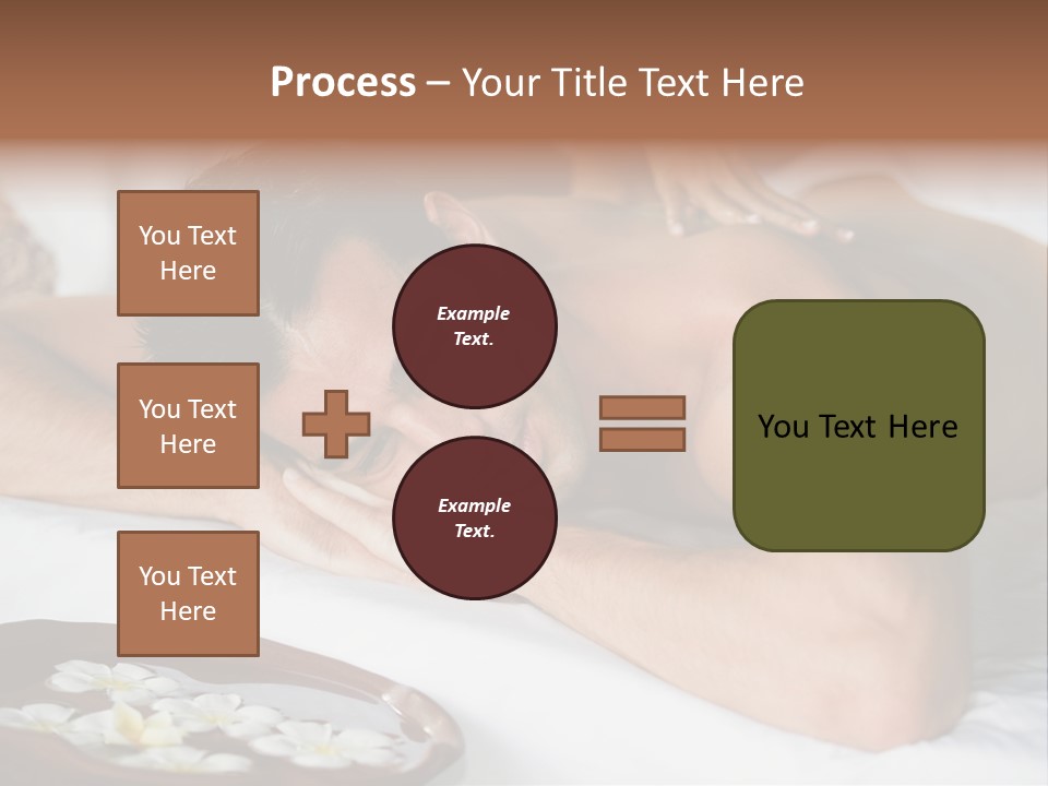 A Man Laying On A Bed With His Hand On His Face PowerPoint Template