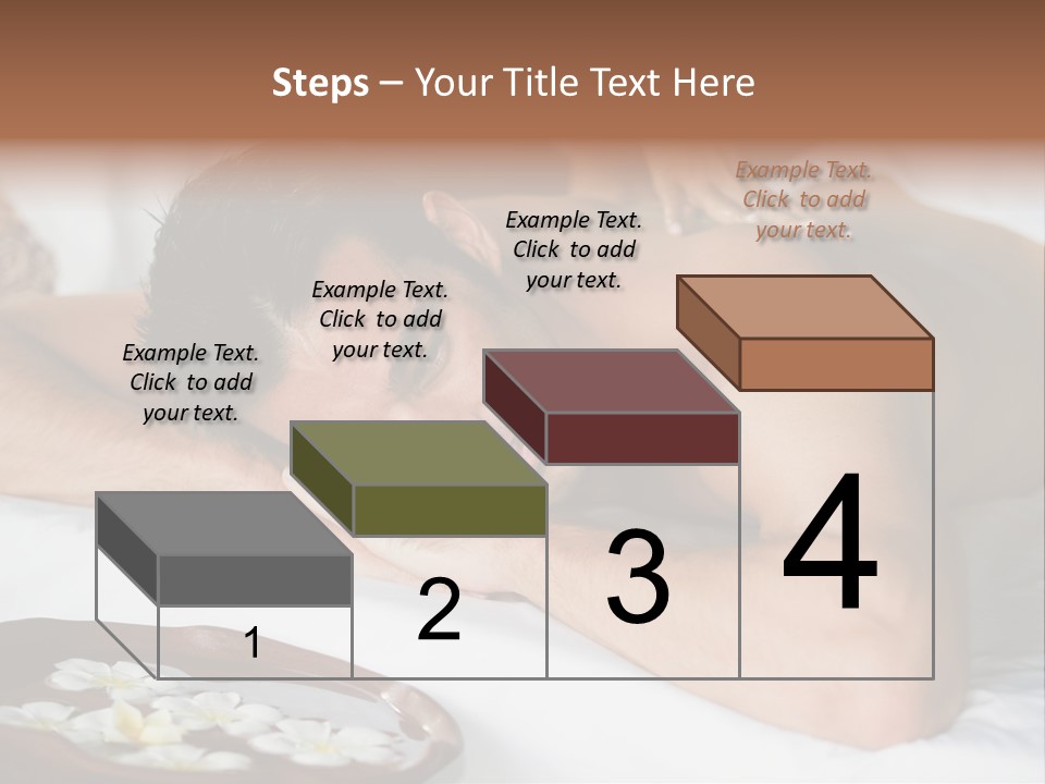 A Man Laying On A Bed With His Hand On His Face PowerPoint Template