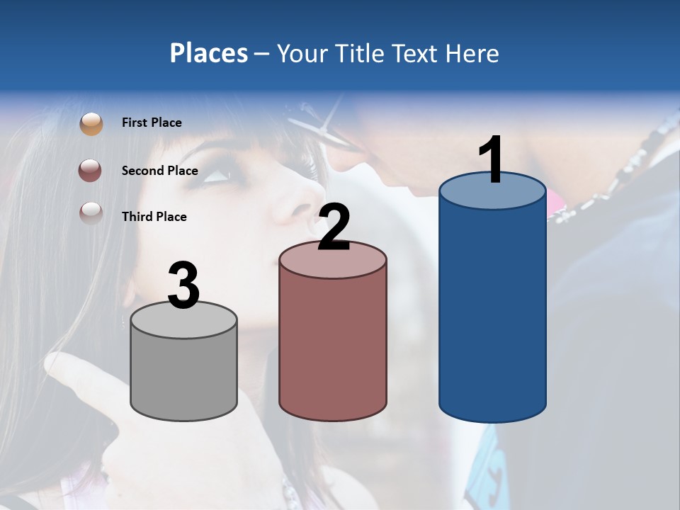 A Man And A Woman Standing Next To Each Other PowerPoint Template