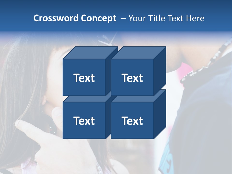 A Man And A Woman Standing Next To Each Other PowerPoint Template