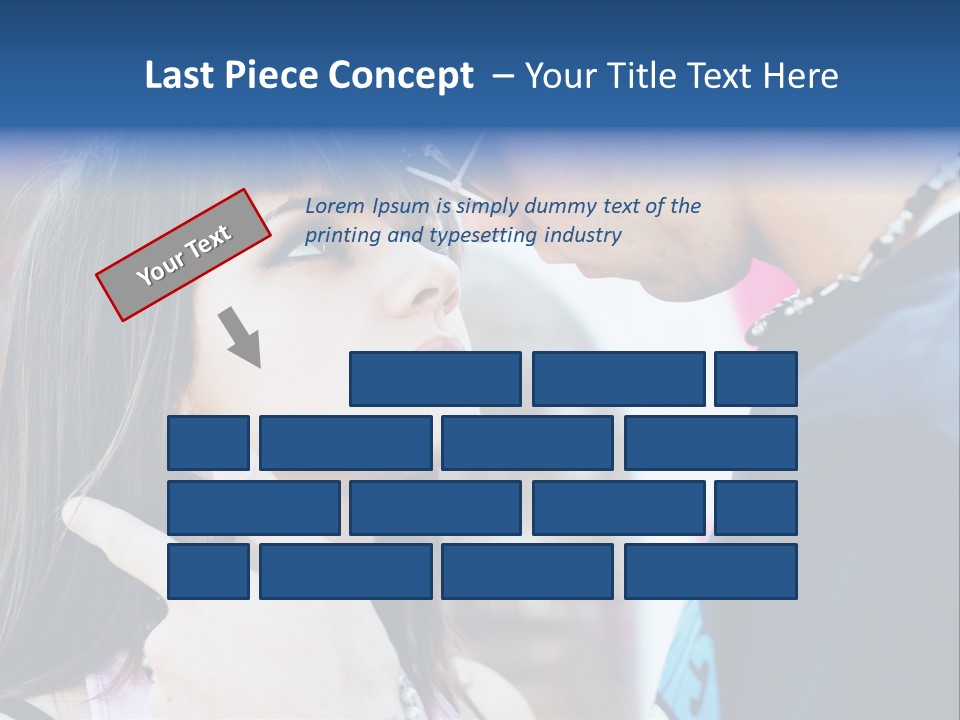 A Man And A Woman Standing Next To Each Other PowerPoint Template