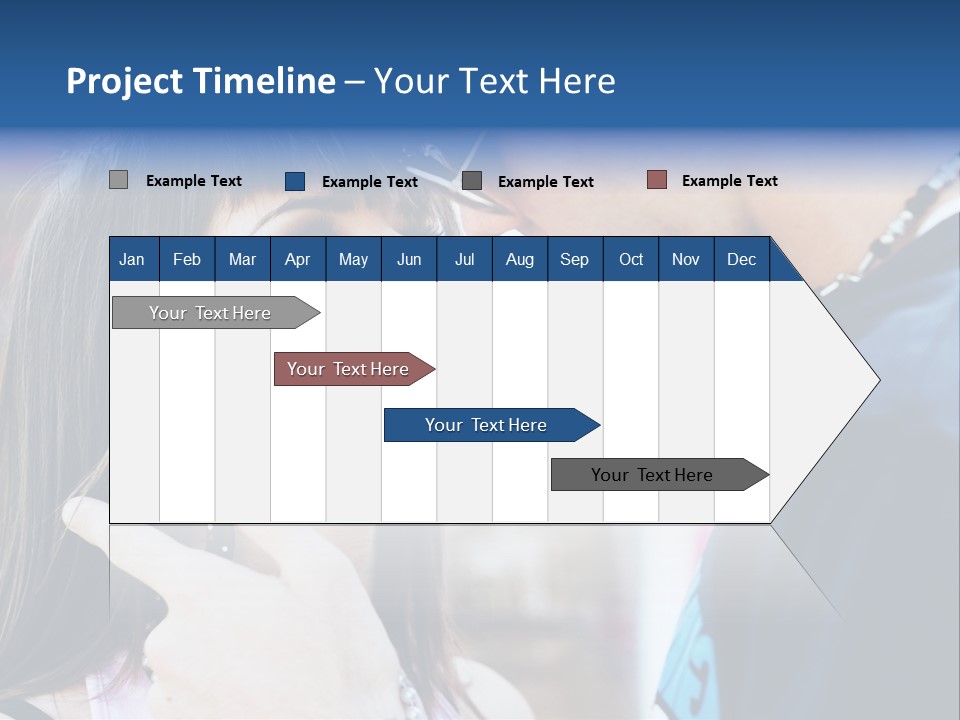 A Man And A Woman Standing Next To Each Other PowerPoint Template