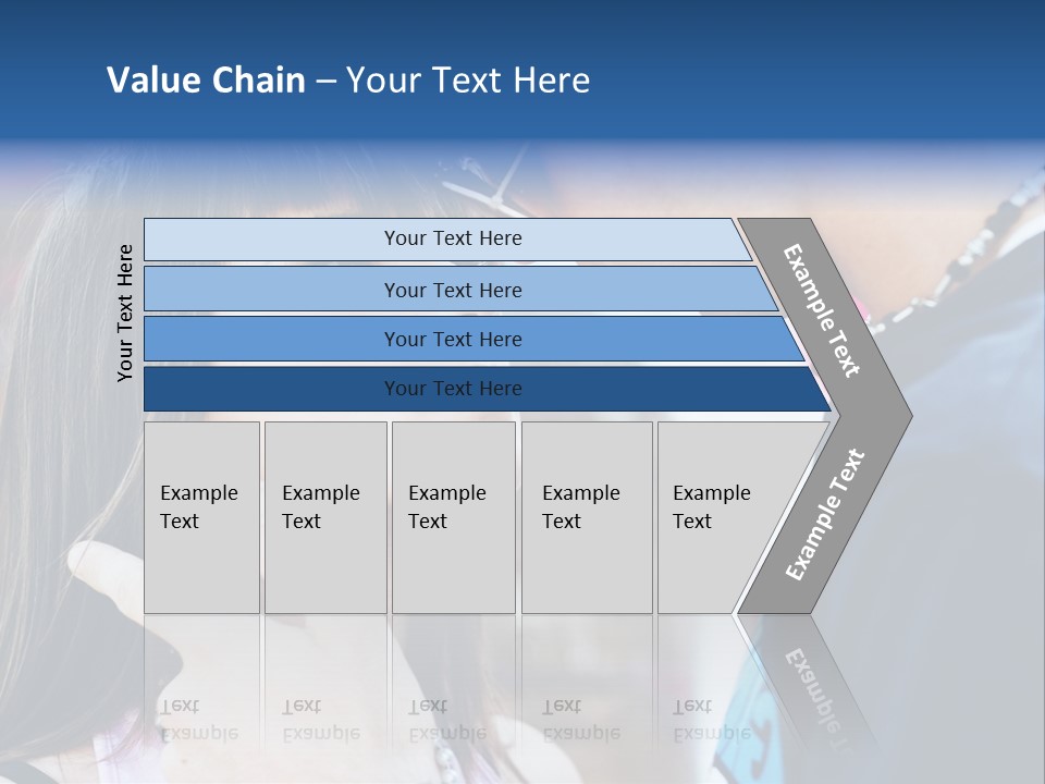 A Man And A Woman Standing Next To Each Other PowerPoint Template