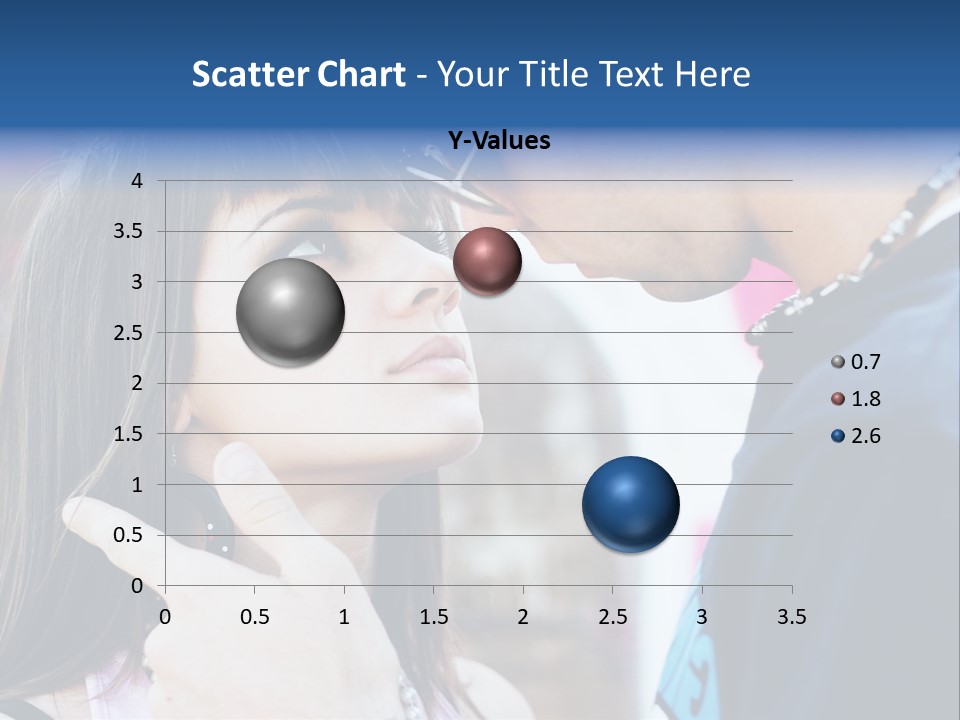 A Man And A Woman Standing Next To Each Other PowerPoint Template