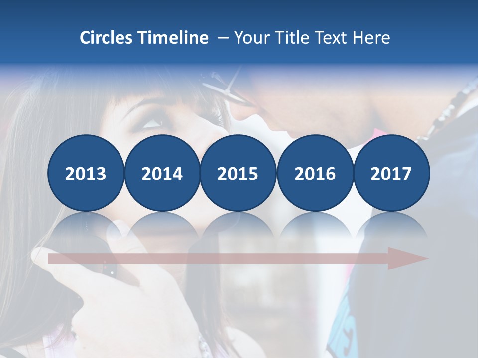 A Man And A Woman Standing Next To Each Other PowerPoint Template