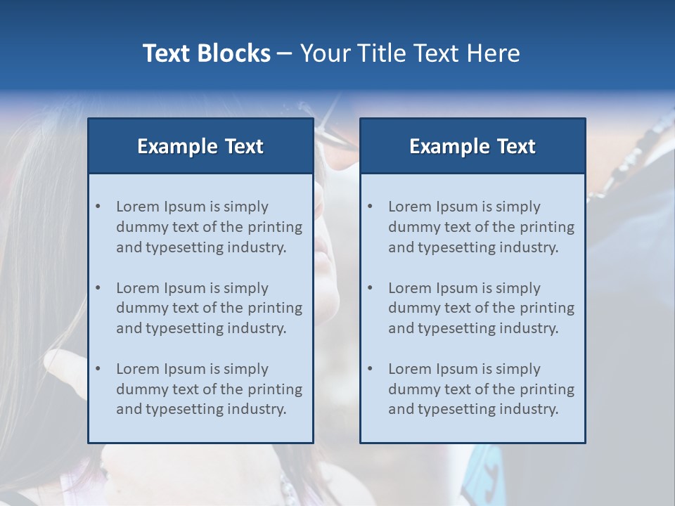 A Man And A Woman Standing Next To Each Other PowerPoint Template