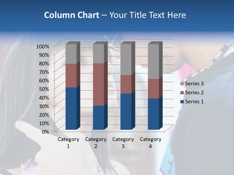 A Man And A Woman Standing Next To Each Other PowerPoint Template