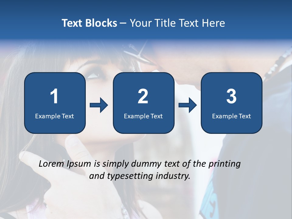 A Man And A Woman Standing Next To Each Other PowerPoint Template
