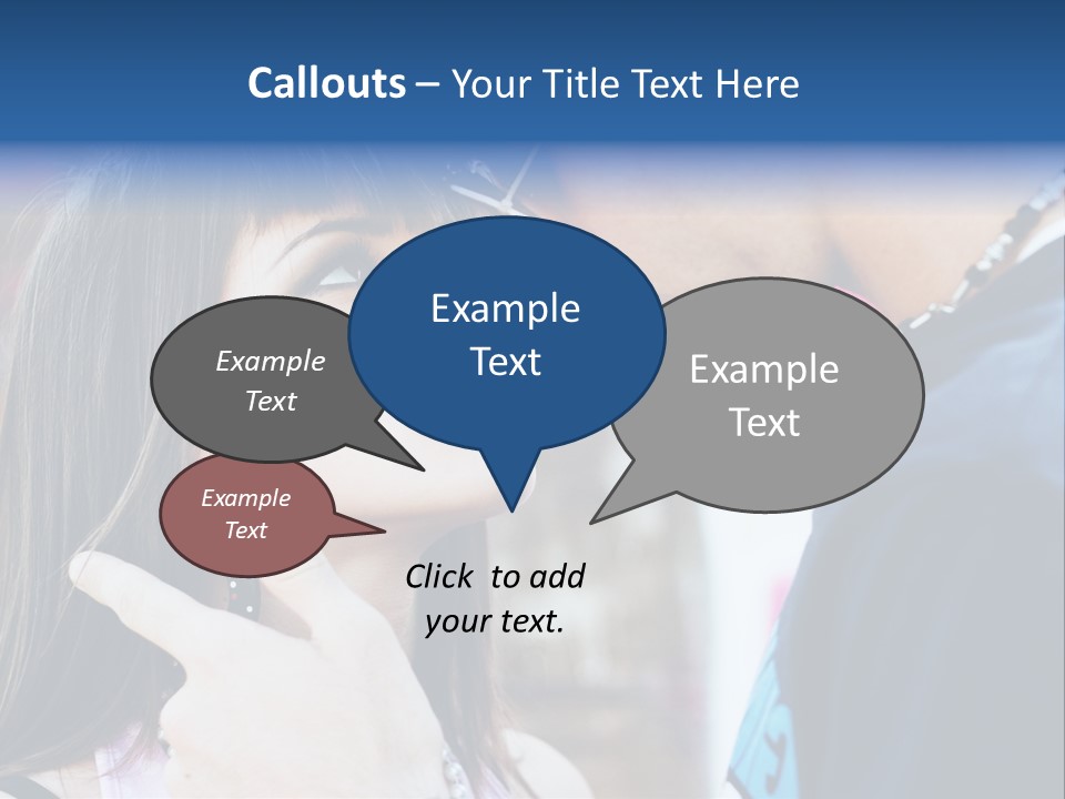 A Man And A Woman Standing Next To Each Other PowerPoint Template