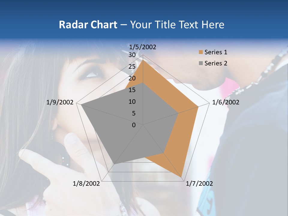 A Man And A Woman Standing Next To Each Other PowerPoint Template