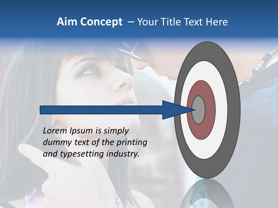 A Man And A Woman Standing Next To Each Other PowerPoint Template