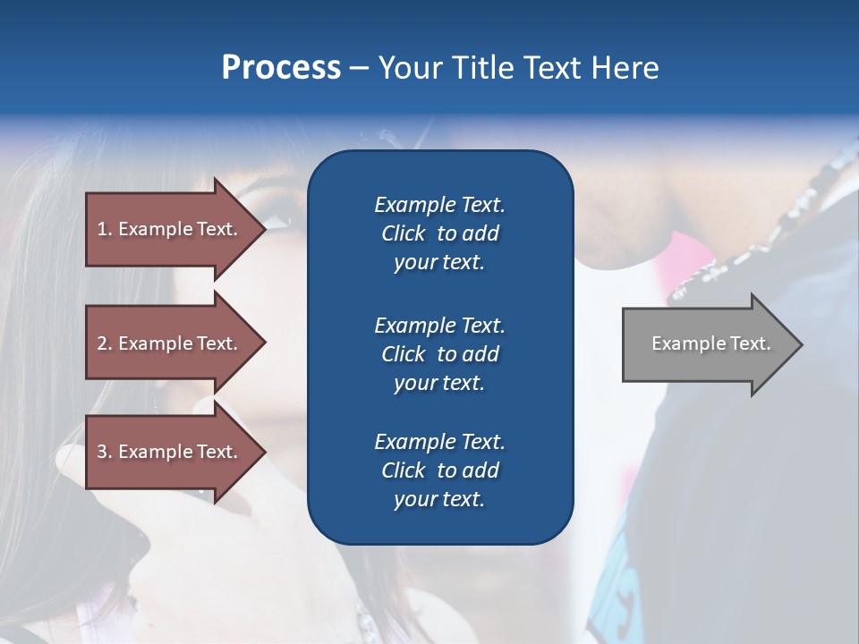 A Man And A Woman Standing Next To Each Other PowerPoint Template