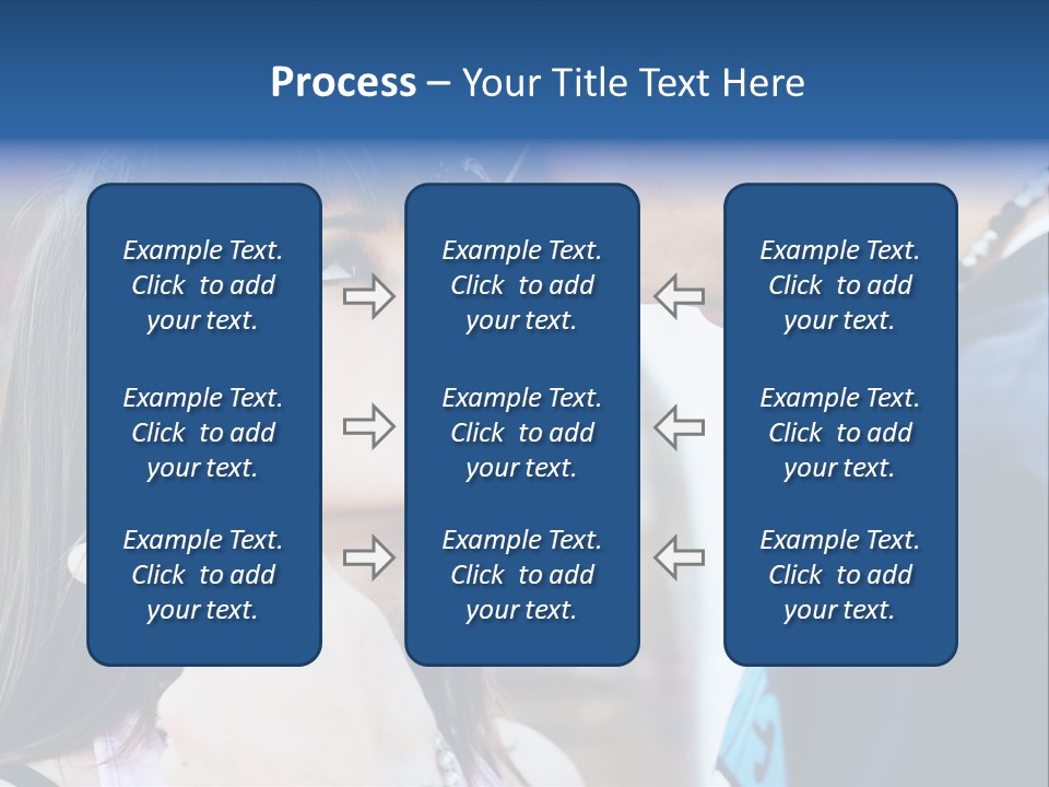 A Man And A Woman Standing Next To Each Other PowerPoint Template