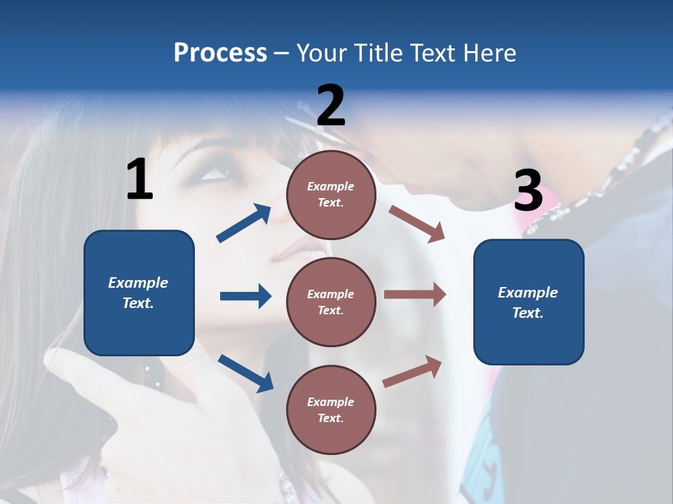 A Man And A Woman Standing Next To Each Other PowerPoint Template