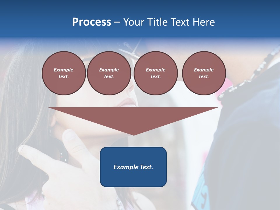 A Man And A Woman Standing Next To Each Other PowerPoint Template