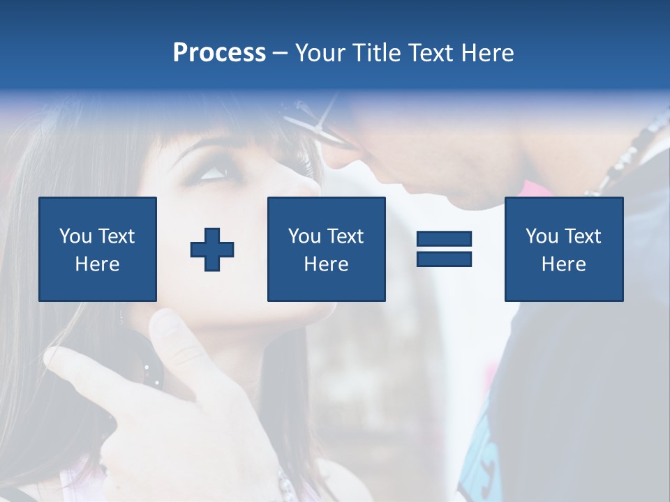 A Man And A Woman Standing Next To Each Other PowerPoint Template