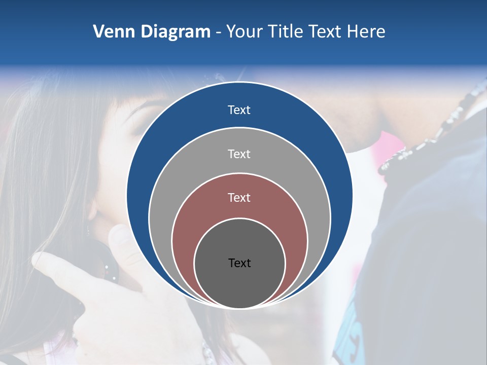 A Man And A Woman Standing Next To Each Other PowerPoint Template