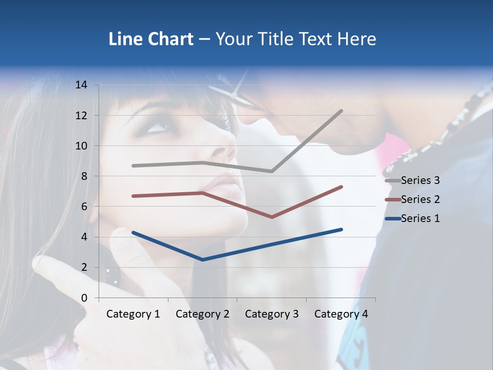 A Man And A Woman Standing Next To Each Other PowerPoint Template
