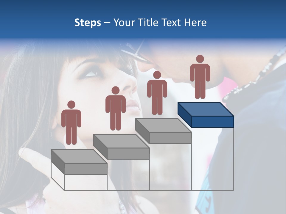 A Man And A Woman Standing Next To Each Other PowerPoint Template