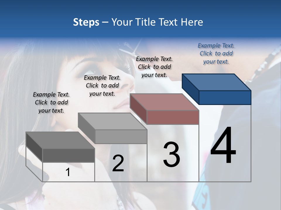 A Man And A Woman Standing Next To Each Other PowerPoint Template