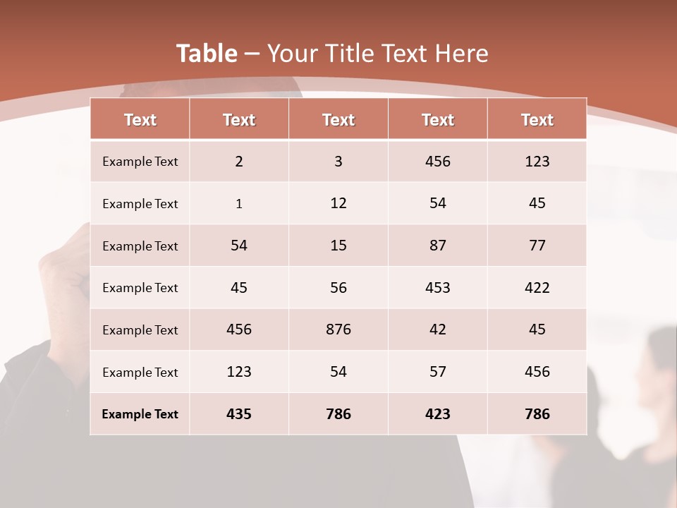 A Man Wearing A Headset With A Group Of People In The Background PowerPoint Template