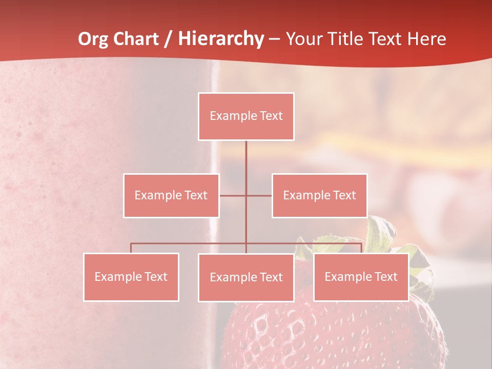 Continental Breakfast With Croissant And Strawberry Smoothie PowerPoint Template