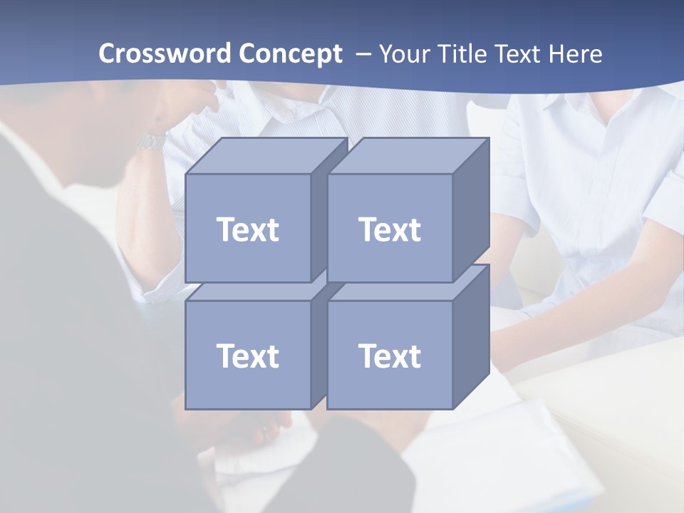 Retaining Wall And Patio, Copy Sapce, Vertical PowerPoint Template