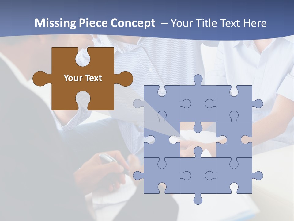 Retaining Wall And Patio, Copy Sapce, Vertical PowerPoint Template