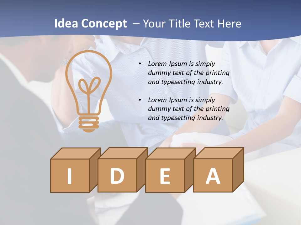 Retaining Wall And Patio, Copy Sapce, Vertical PowerPoint Template