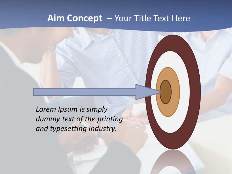 Retaining Wall And Patio, Copy Sapce, Vertical PowerPoint Template