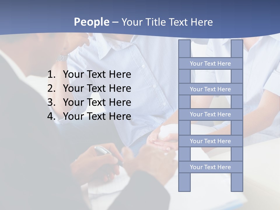 Retaining Wall And Patio, Copy Sapce, Vertical PowerPoint Template