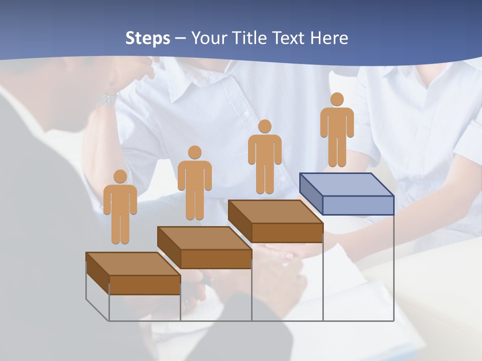 Retaining Wall And Patio, Copy Sapce, Vertical PowerPoint Template