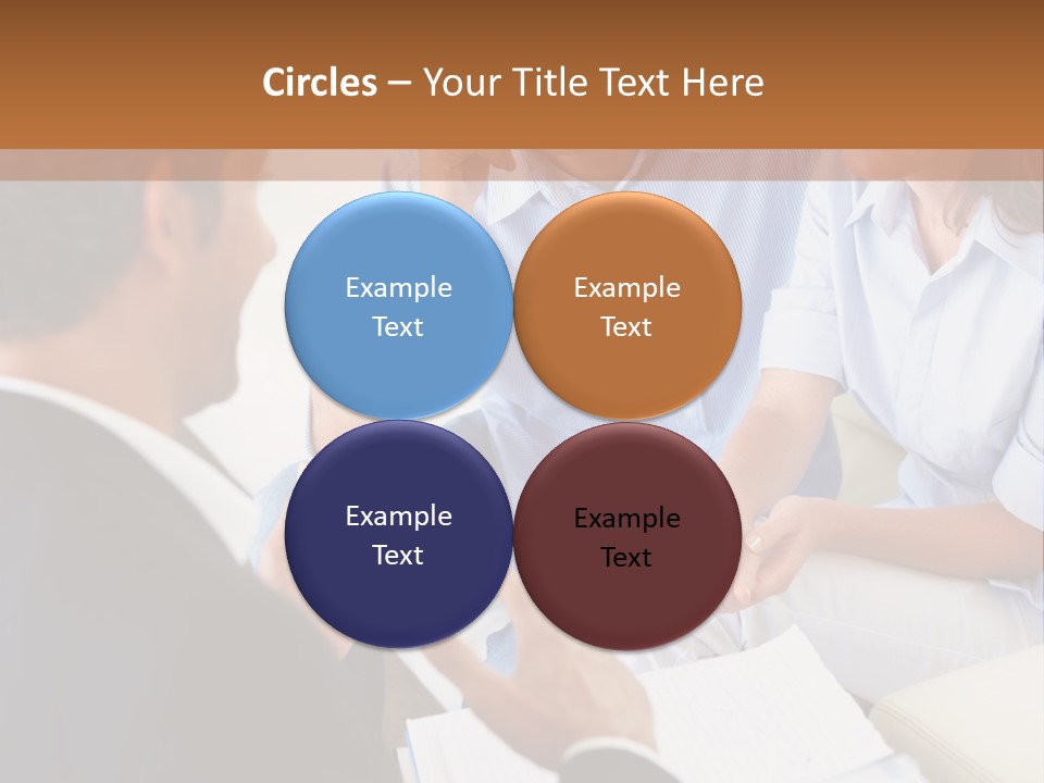 Old Arched Hallway PowerPoint Template