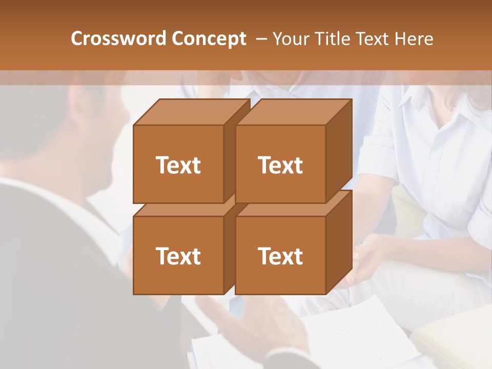 Old Arched Hallway PowerPoint Template