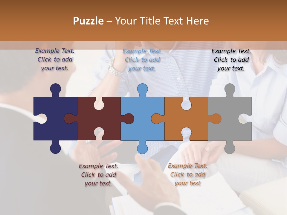 Old Arched Hallway PowerPoint Template